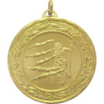 50mm Economy Laurel Wreath Swimming Medal