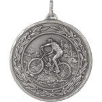 50mm Economy Laurel Wreath Mountain Bike Medal