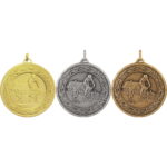 50mm Economy Laurel Wreath BMX Medal