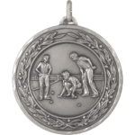 50mm Economy Laurel Wreath Lawn Bowls Medal