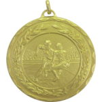 50mm Economy Laurel Wreath Rugby Tackle Medal