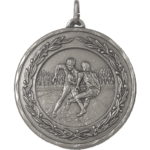 50mm Economy Laurel Wreath Rugby Tackle Medal