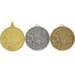 52mm Economy Laurel Wreath Football Medal