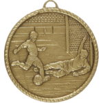 52mm Economy Laurel Wreath Football Medal