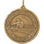 50mm Economy Laurel Wreath Rowing Medal