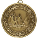 50mm Economy Laurel Wreath Sailing Medal