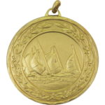 50mm Economy Laurel Wreath Sailing Medal