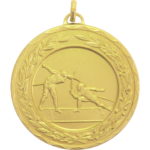 50mm Economy Laurel Wreath Fencing Medal