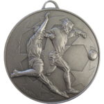 50mm Detailed Slide Tackle Football Medal