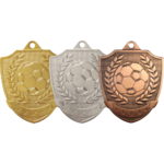 Great Value 50mm Football Shield Medal