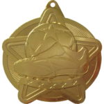 Great Value 50mm Star Football Medal