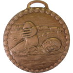 50mm Female Front Crawl Swimming Medal