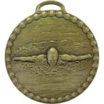 50mm Female Butterfly Swimming Medal