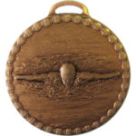 50mm Female Butterfly Swimming Medal