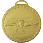 50mm Female Butterfly Swimming Medal