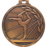 Great Value 50mm Female Gymnastics Medal