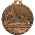 Great Value 50mm Swimming Medal