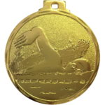 Great Value 50mm Swimming Medal