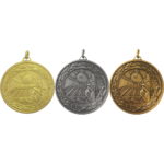 50mm Economy Laurel Wreath Swimming Race Medal