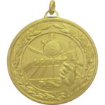 50mm Economy Laurel Wreath Swimming Race Medal