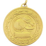 50mm Economy Laurel Wreath Quiz Medal