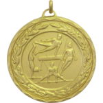 50mm Economy Laurel Wreath Male Gymnastics Medal