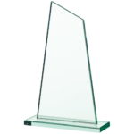 Jade Glass Shard Crystal Award