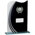 Black Mirror Glass Trophy