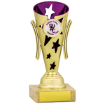 Gold & Purple Star Dance Cup A