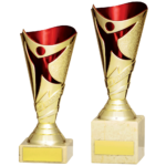 Gold and Red Dance Cup