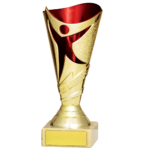 Gold and Red Dance Cup A