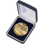 Longest Drive 60mm Golf Medal in Case