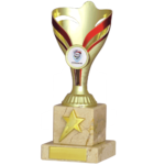 Marble Star Gold Dance Cup A