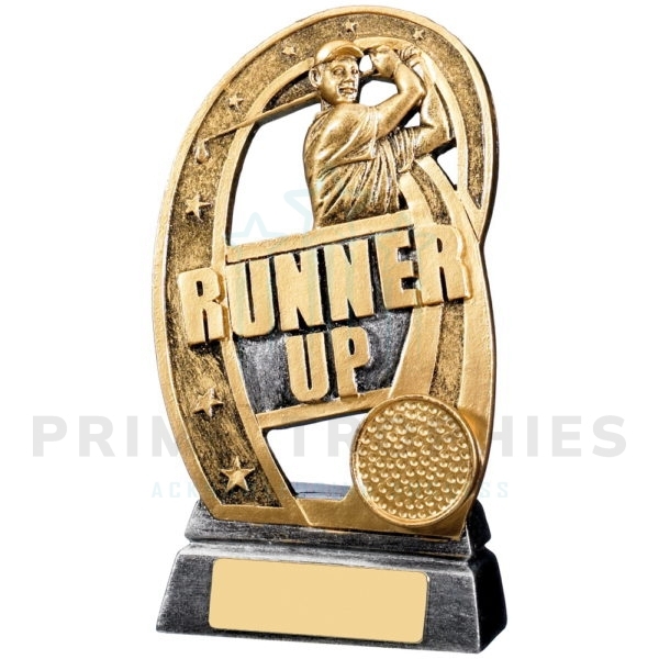 Curves Winner & Runner Up Golf Trophy