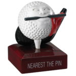 Comic Nearest the Pin Golf Trophy