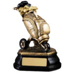 Resin Golf Trolley Trophy