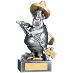 Bandit Comic Golf Trophy