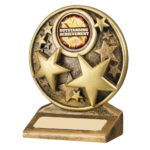 Circular Stars Trophy Award