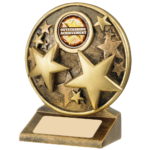 Circular Stars Trophy Award