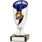 Silver & Blue Dance Cup A