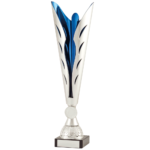 Blue & Silver Tulip Dance Cup A