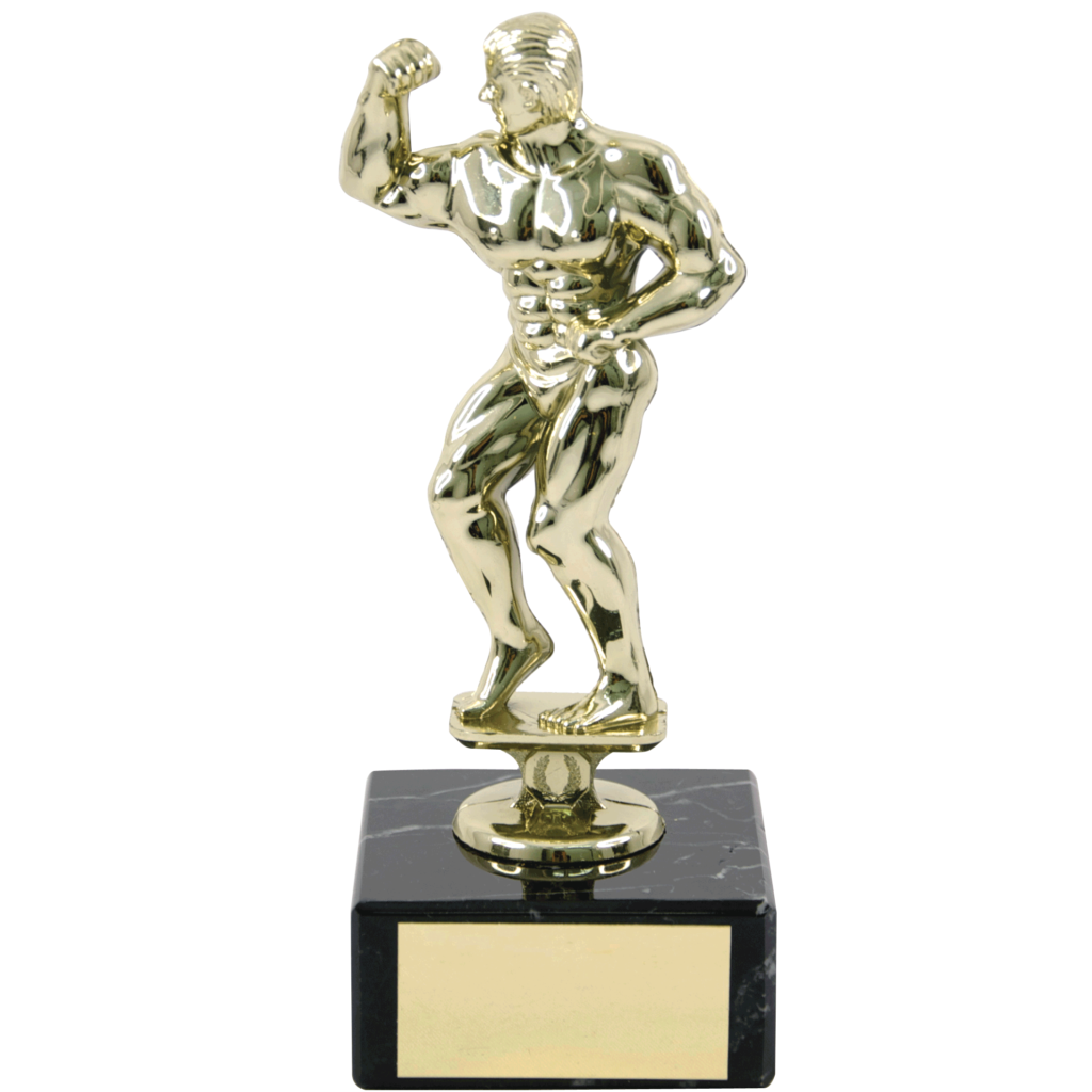Gold Body Building Trophy Prime Trophies