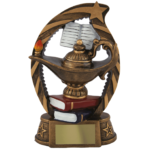 Coloured Quiz Trophy