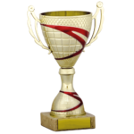 Gold and Red Cup Trophy A