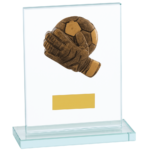 Quality Glass Goalkeeper Trophy