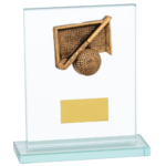 Quality Glass Hockey Trophy B