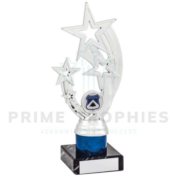 Blue Tubing Silver Star Trophy A
