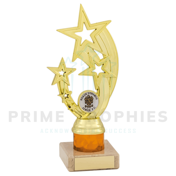Orange Tubing Gold Star Trophy A