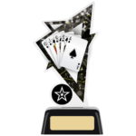 Cards & Poker Acrylic Trophy