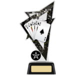 Cards & Poker Acrylic Trophy